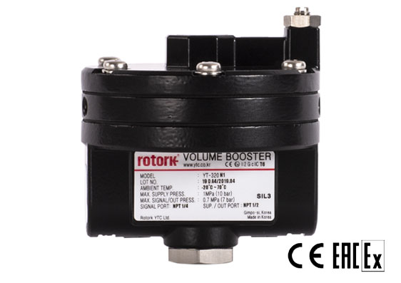 YT-320气动放大器(1/2＂)