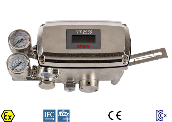 YT-2550 断信号锁位型智能阀门定位器 (本安型)